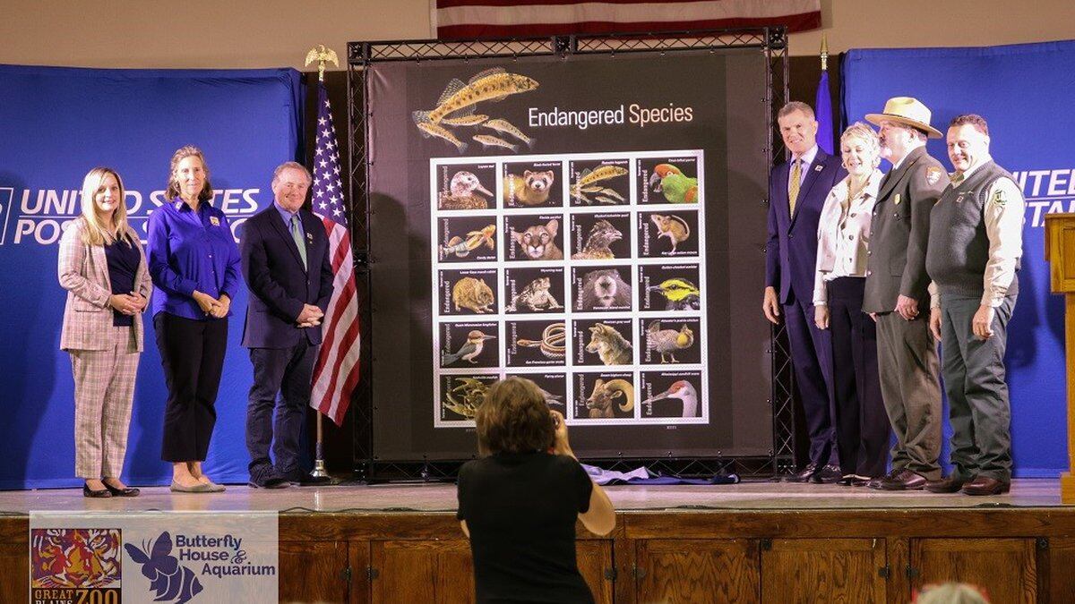 Postal Service unveils endangered species stamps