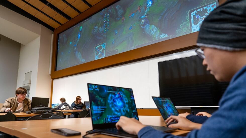 Augustana's esports program was established in the fall of 2022.