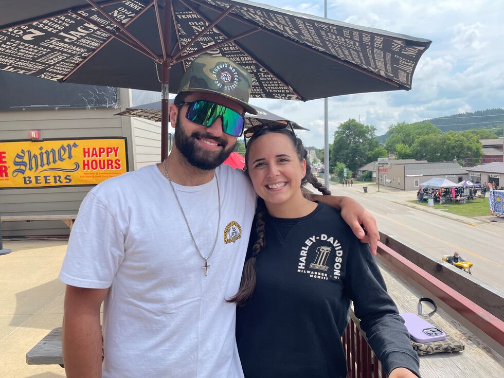 Brother and sister Nathan Tower, 24, and Kaleigh Decknick, 29, came from New Hampshire to...