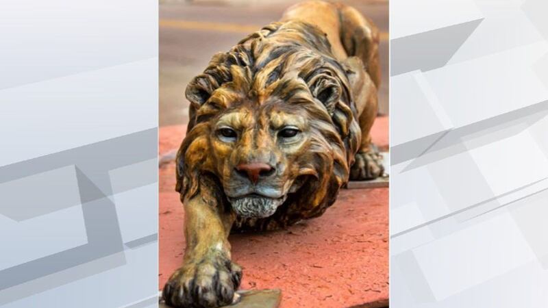 Lion statue stolen from Watertown