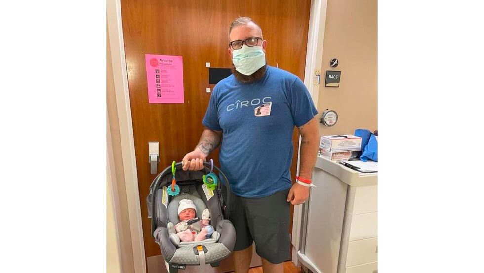 McMullen's husband, Keith, is now grieving her death as he learns to take care of his baby girl.