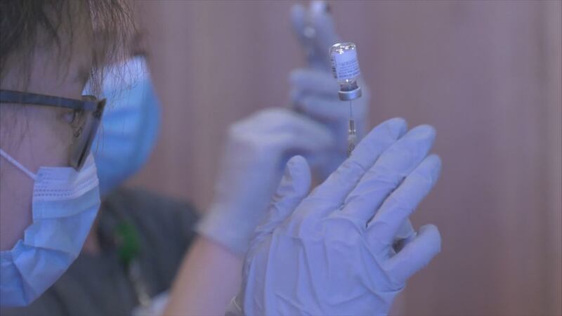 File
Q: Is it possible that children could receive their vaccinations at school?
A: I think...
