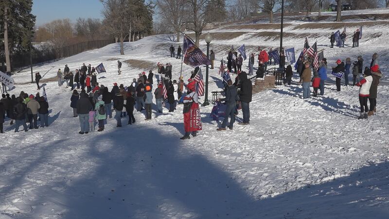 Election protest at Terrace Park
