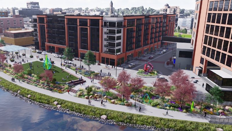 The third phase will provide two acres of pedestrian access and recreation opportunities along...