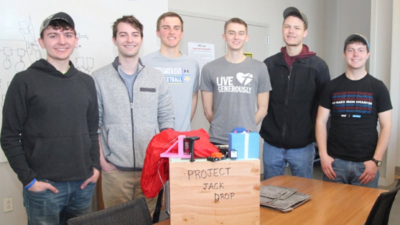 Six senior mechanical engineering majors from SDSU have been selected as finalists in a...