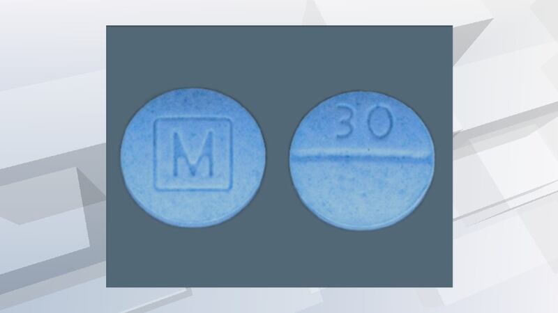 The Pierre Police Department recently encountered counterfeit fentanyl-laced Oxycodone.