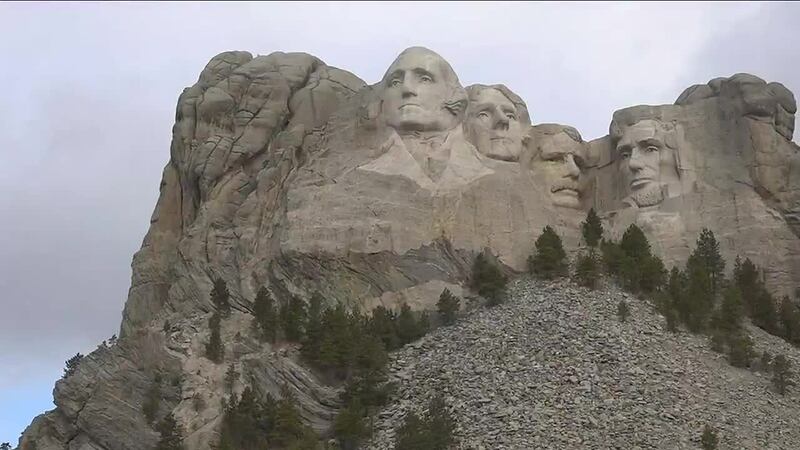 Early bird gets the worm! Easter celebrations started bright and early at Mt. Rushmore
