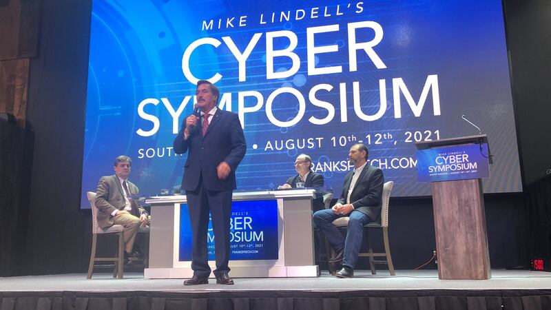 My Pillow founder says cyber symposium delayed by hacking