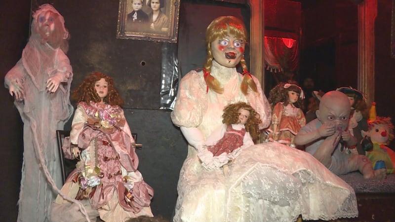 Annabelle top haunted house