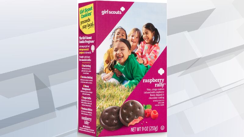 Raspberry Rally cookie will join its nationwide lineup for the 2023 Girl Scout
