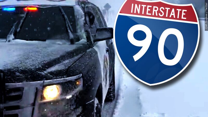 The South Dakota Department of Transportation announced I-90 has reopened.