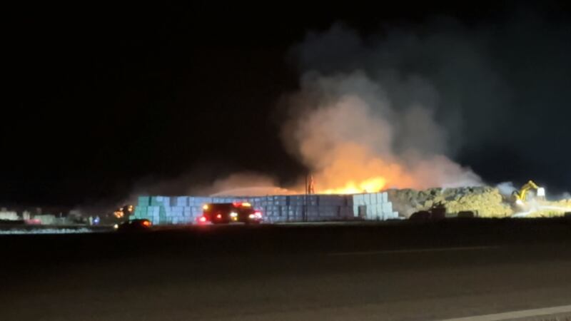 Fire in Becker County