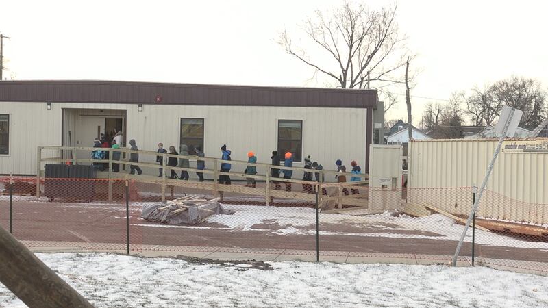 Castlewood's mobile classroom units are finally ready for use, and all classes have made the...